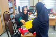 فضا سازی و پخش شیرینی و شربت در دهه ولایت 1405 در شبکه بهداشت و درمان اسلامشهر